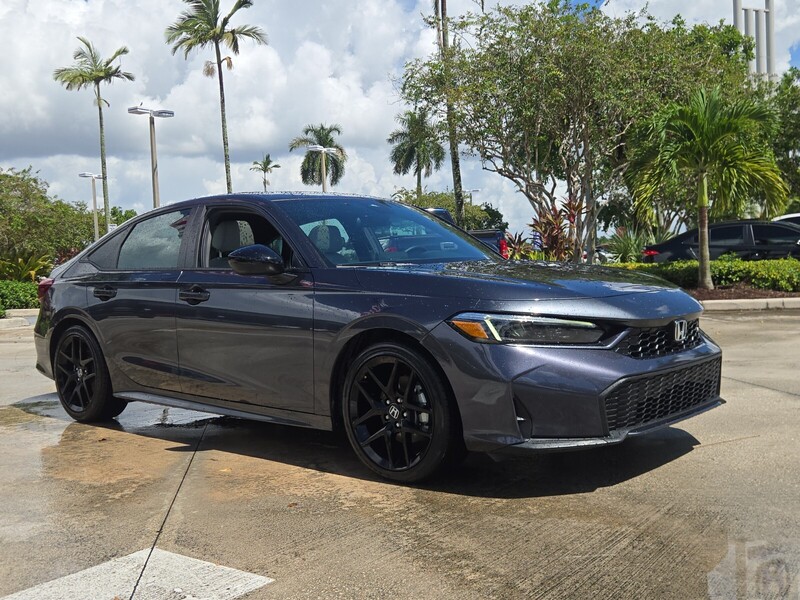 Used 2025 Honda CIVIC SEDAN HYBRID SPORT in DAVIE, FLORIDA