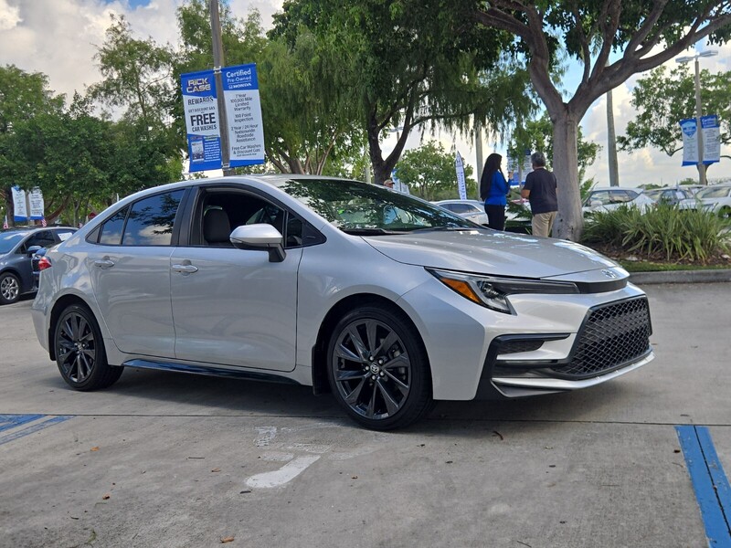 Used 2025 TOYOTA COROLLA SE in DAVIE, FLORIDA