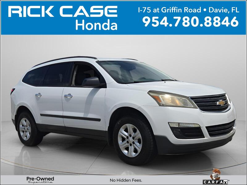 Used 2016 CHEVROLET TRAVERSE LS in DAVIE, FLORIDA