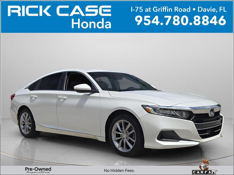 Used 2022 Honda Accord Sedan LX in DAVIE, FLORIDA