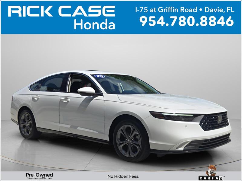 Used 2023 Honda Accord Hybrid EX-L in DAVIE, FLORIDA