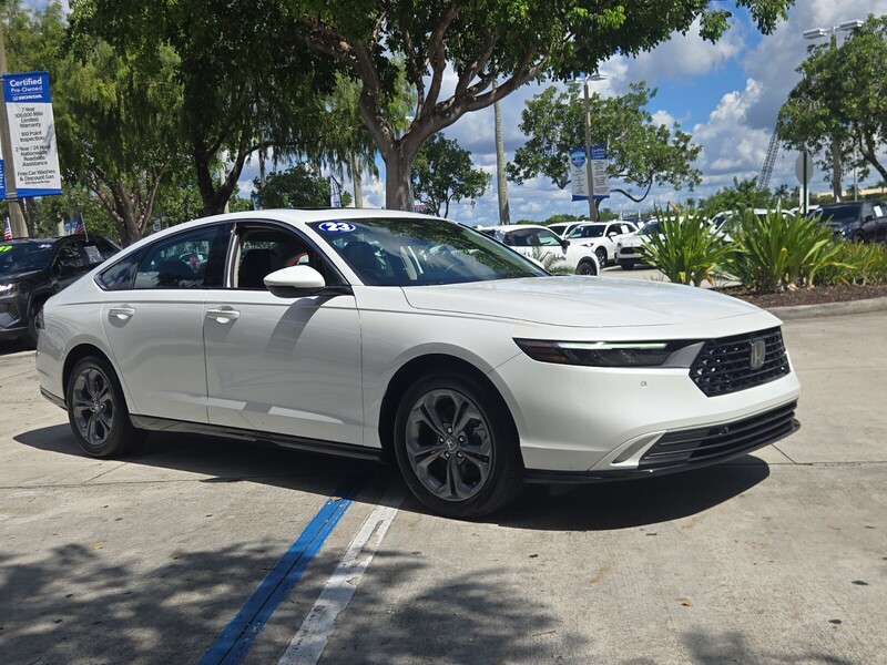 Used 2023 Honda Accord Hybrid EX-L in DAVIE, FLORIDA