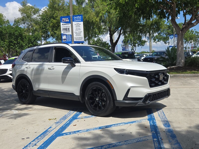 Used 2023 Honda CR-V Hybrid SPORT in DAVIE, FLORIDA
