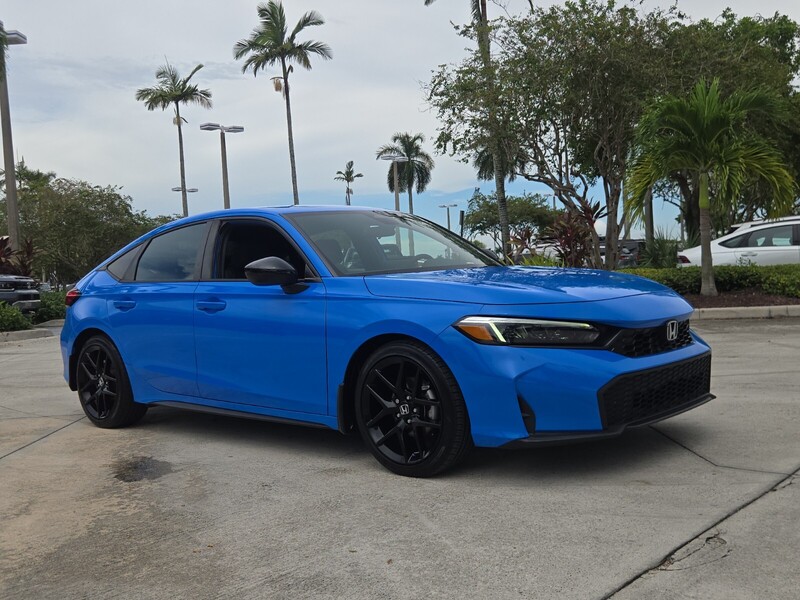Used 2025 Honda Civic Hatchback SPORT in DAVIE, FLORIDA