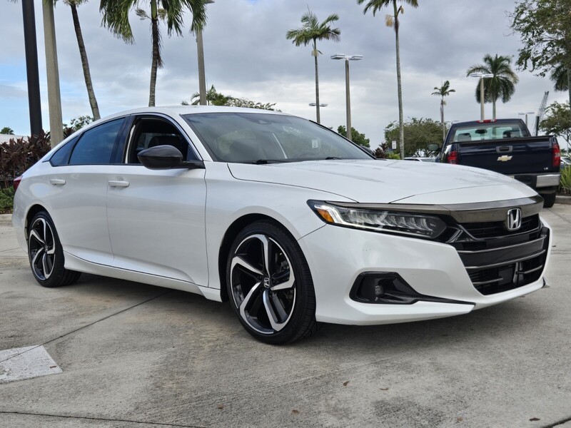 Used 2021 Honda Accord Sedan SPORT in DAVIE, FLORIDA