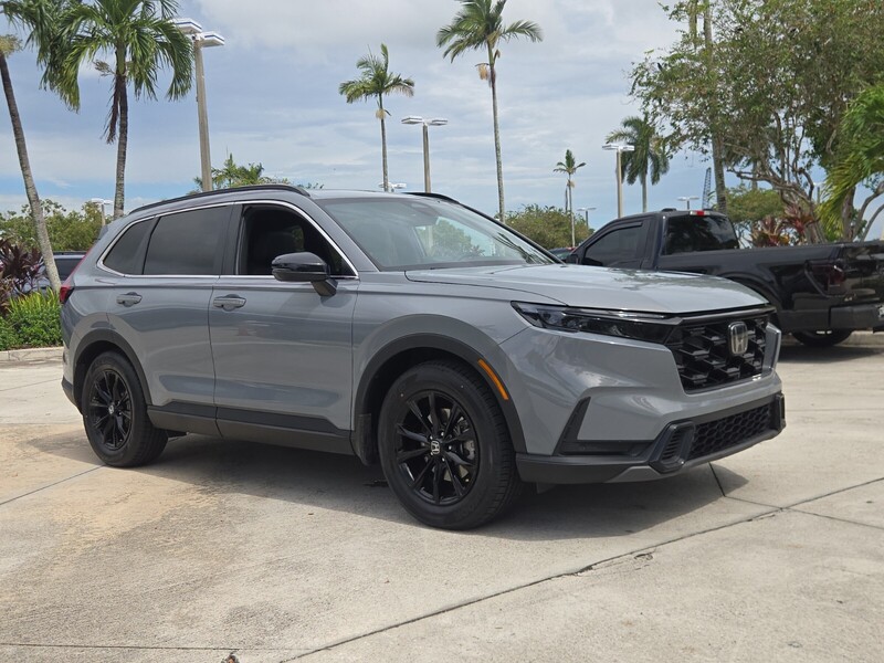 Used 2025 Honda CR-V Hybrid SPORT-L in DAVIE, FLORIDA