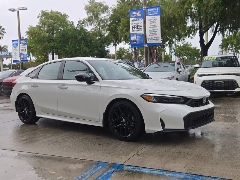 Used 2025 Honda Civic SPORT in DAVIE, FLORIDA