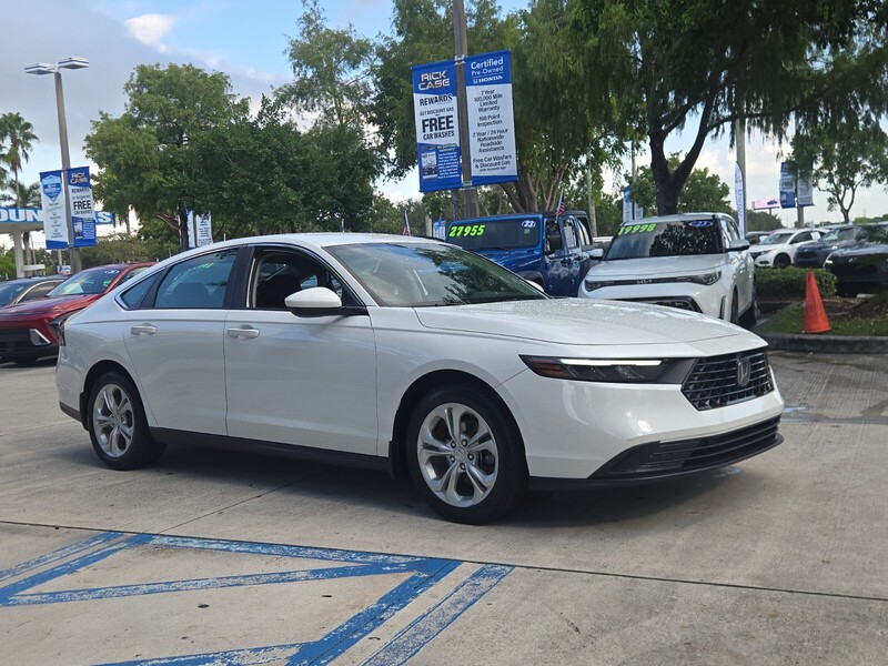 Used 2024 Honda Accord Sedan LX in DAVIE, FLORIDA
