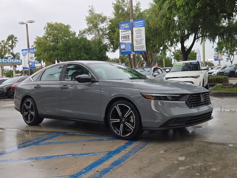 Used 2024 Honda Accord Hybrid SPORT in DAVIE, FLORIDA