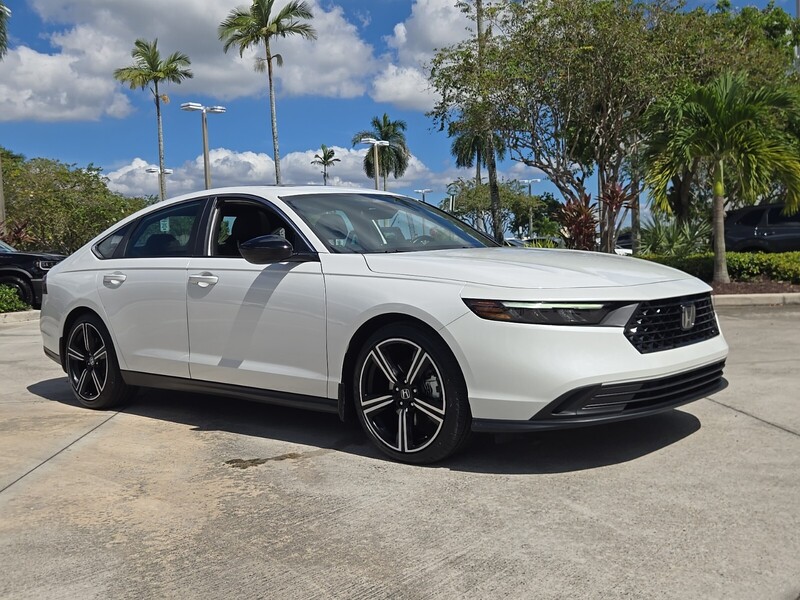 Used 2025 Honda Accord Hybrid SPORT in DAVIE, FLORIDA