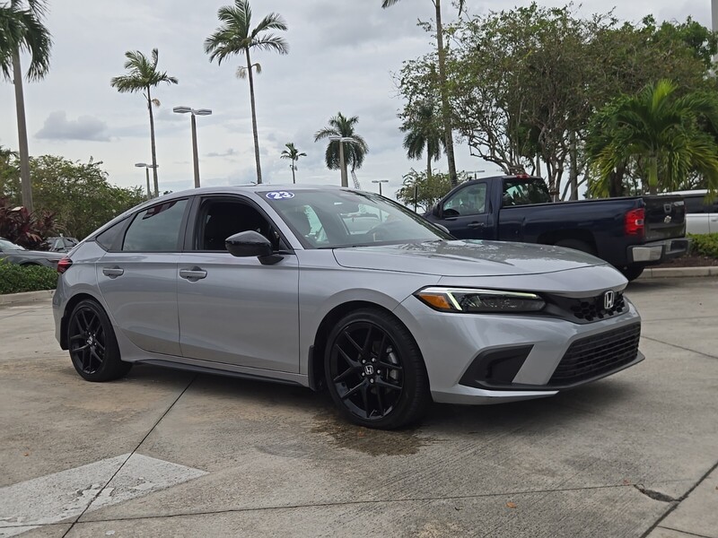 Used 2024 Honda Civic Hatchback SPORT in DAVIE, FLORIDA