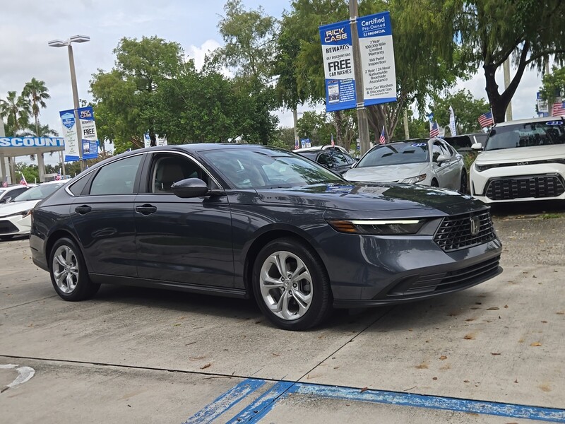 Used 2024 Honda Accord Sedan LX in DAVIE, FLORIDA
