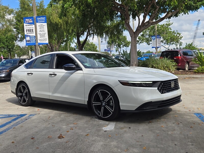 Used 2024 Honda Accord Hybrid SPORT in DAVIE, FLORIDA
