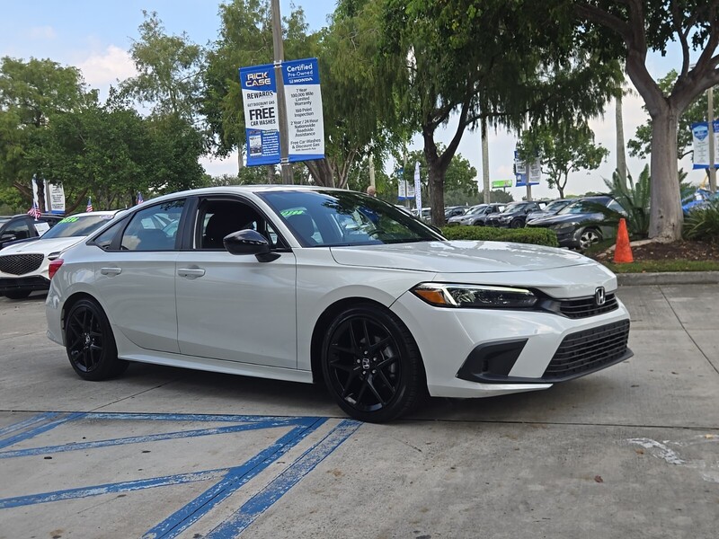 Used 2024 Honda Civic SPORT in DAVIE, FLORIDA