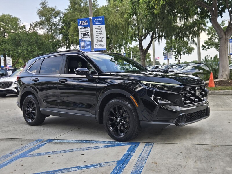 Used 2025 Honda CR-V Hybrid SPORT-L in DAVIE, FLORIDA
