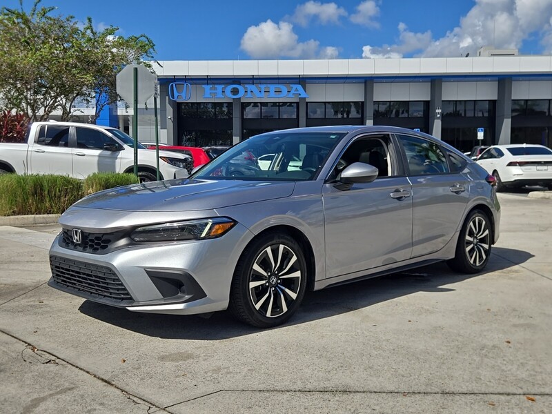 Used 2022 Honda Civic Hatchback EX-L in DAVIE, FLORIDA