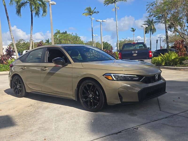 Used 2025 Honda Civic Hatchback SPORT in DAVIE, FLORIDA