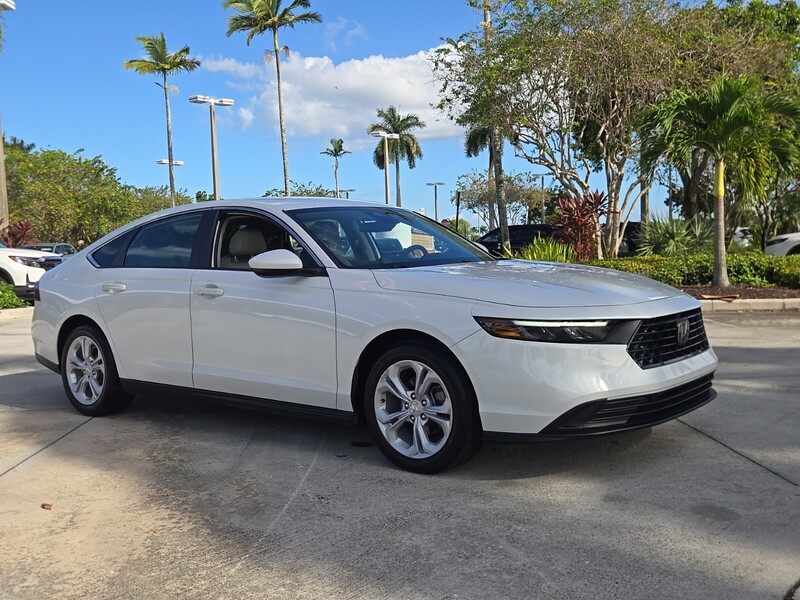 Used 2025 Honda Accord Sedan LX in DAVIE, FLORIDA