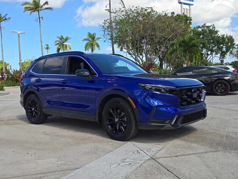 Used 2025 Honda CR-V Hybrid SPORT in DAVIE, FLORIDA