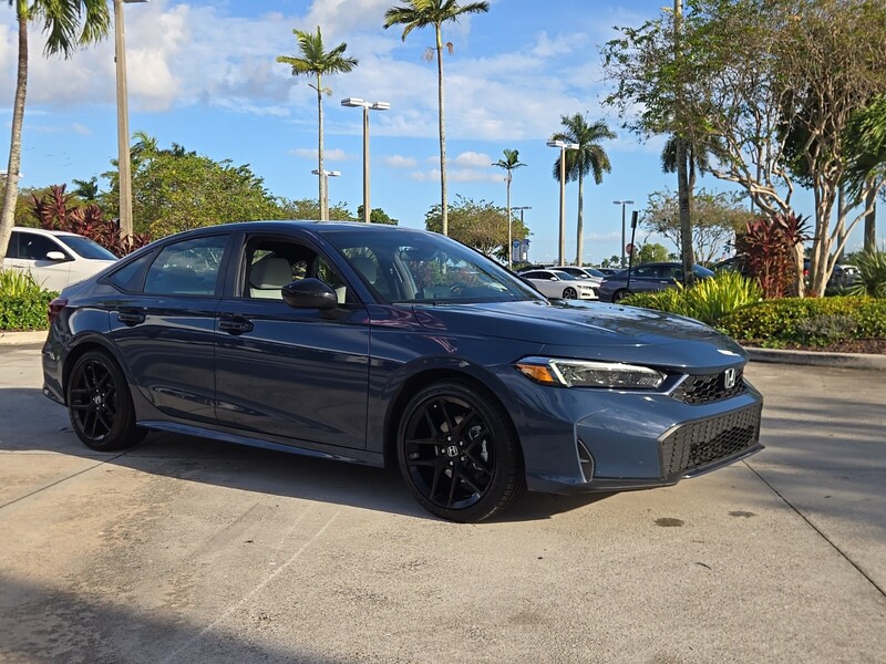 Used 2025 Honda CIVIC SEDAN HYBRID SPORT in DAVIE, FLORIDA