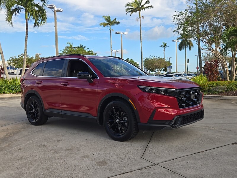 Used 2025 Honda CR-V Hybrid SPORT in DAVIE, FLORIDA
