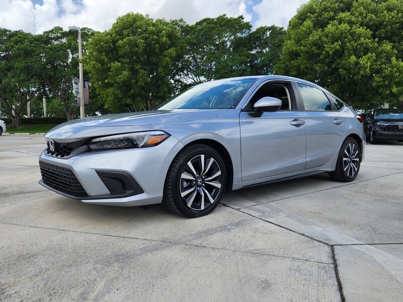 Used 2024 Honda Civic Hatchback EX-L CVT in DAVIE, FLORIDA