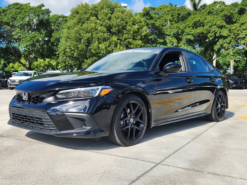 Used 2023 Honda Civic Hatchback SPORT CVT in DAVIE, FLORIDA
