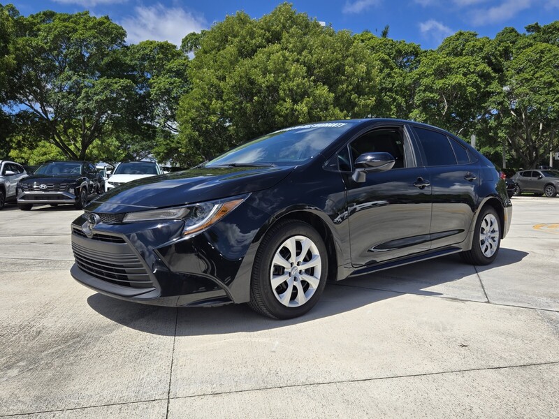 Used 2024 TOYOTA COROLLA LE CVT in DAVIE, FLORIDA