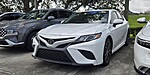 Used 2018 TOYOTA CAMRY SE AUTO in DAVIE, FLORIDA