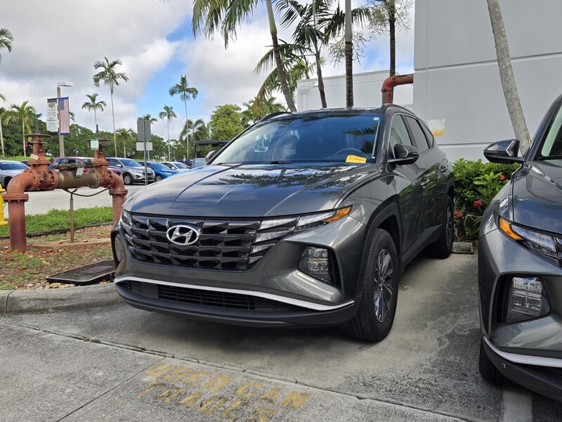Used 2022 HYUNDAI TUCSON HYBRID BLUE AWD in DAVIE, FLORIDA