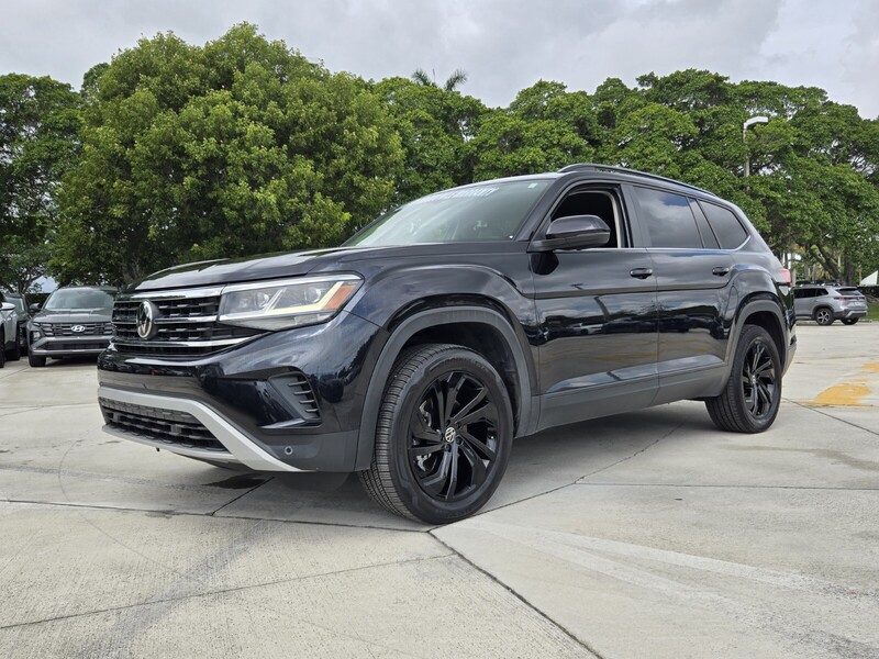 Used 2022 VOLKSWAGEN ATLAS 3.6L V6 SE W/TECHNOLOGY FWD in DAVIE, FLORIDA