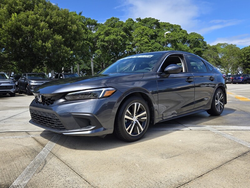 Used 2024 Honda Civic Hatchback LX CVT in DAVIE, FLORIDA