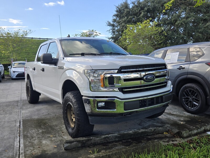 Used 2019 FORD F-150 XLT 4WD SUPERCREW 5.5' BOX in DAVIE, FLORIDA