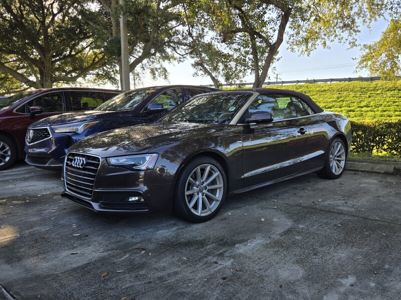 Used 2015 AUDI A5 2DR CABRIOLET AUTO QUATTRO 2.0T PREMIUM PLUS in DAVIE, FLORIDA