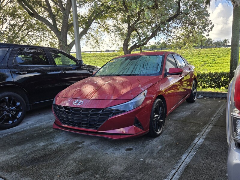 Used 2023 HYUNDAI ELANTRA HYBRID BLUE DCT in DAVIE, FLORIDA