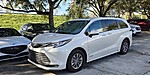 Used 2021 TOYOTA SIENNA XLE FWD 8-PASSENGER in DAVIE, FLORIDA