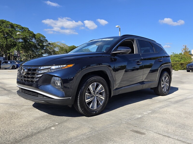 Used 2023 HYUNDAI TUCSON HYBRID BLUE AWD in DAVIE, FLORIDA