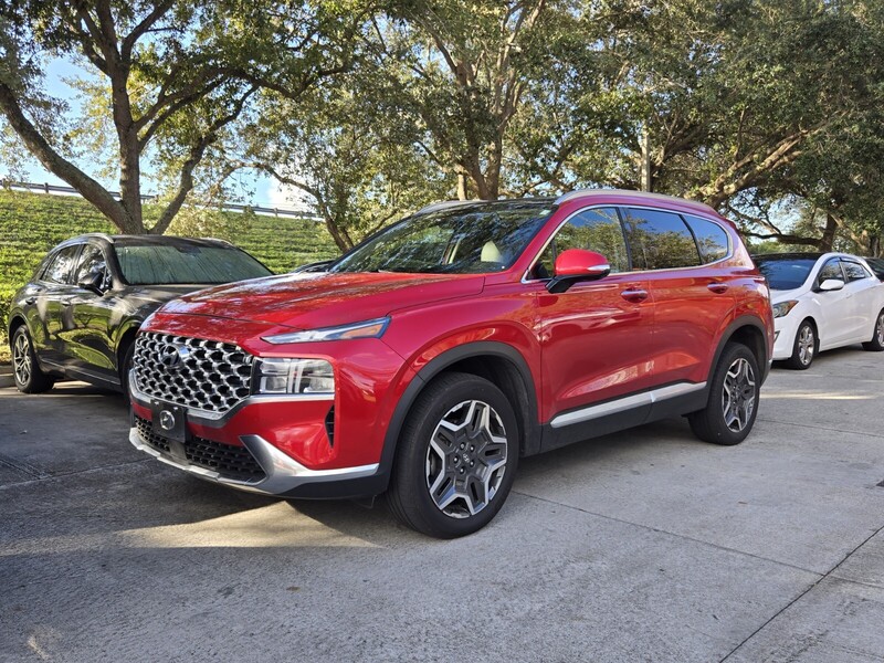 Used 2023 HYUNDAI SANTA FE HYBRID SEL Premium AWD in DAVIE, FLORIDA