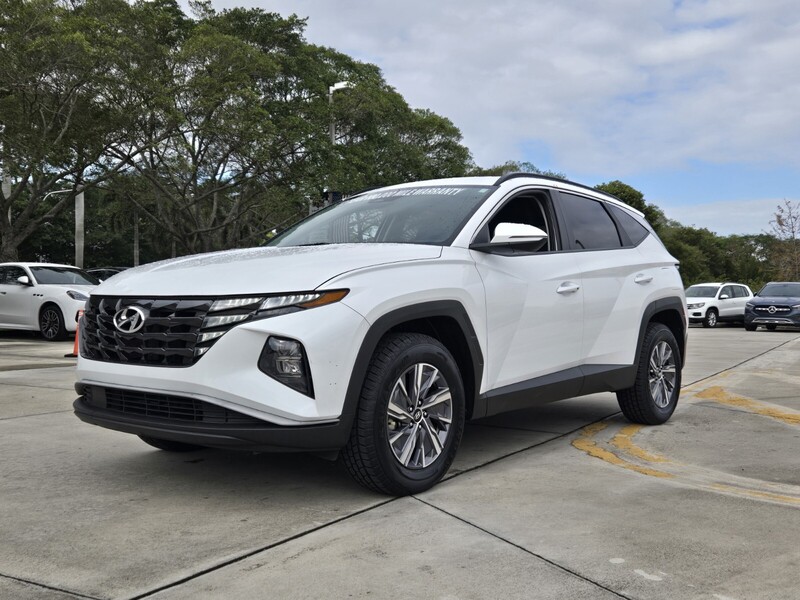 Used 2022 HYUNDAI TUCSON HYBRID BLUE AWD in DAVIE, FLORIDA