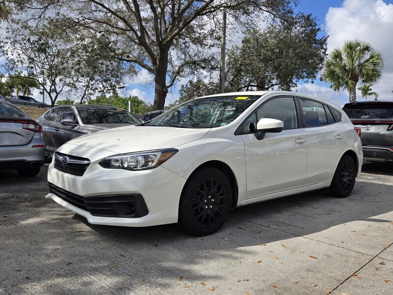 Used 2022 SUBARU IMPREZA 5-DOOR CVT in DAVIE, FLORIDA