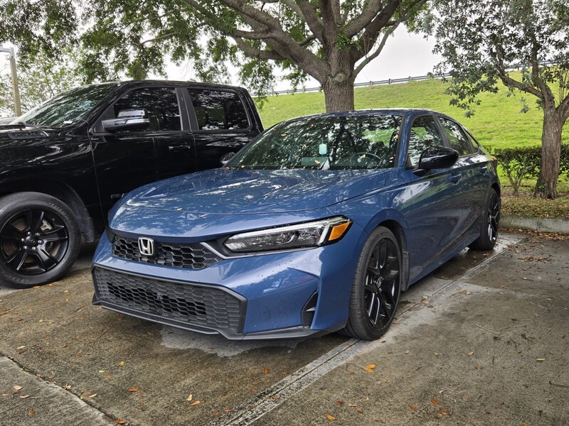 Used 2025 Honda Civic SPORT CVT in DAVIE, FLORIDA