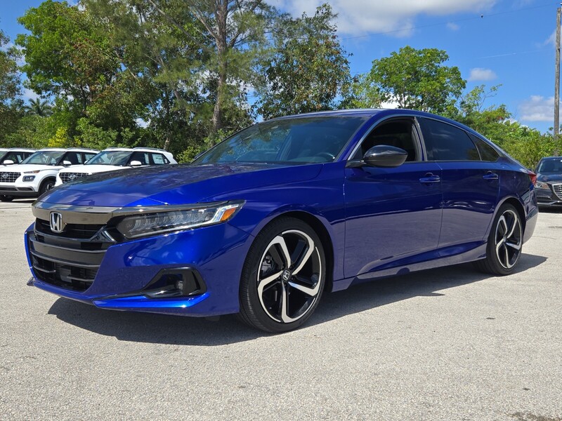 Used 2022 Honda Accord Sedan SPORT 1.5T CVT in DAVIE, FLORIDA