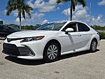 Used 2022 TOYOTA CAMRY HYBRID LE CVT in DAVIE, FLORIDA (Photo 1)