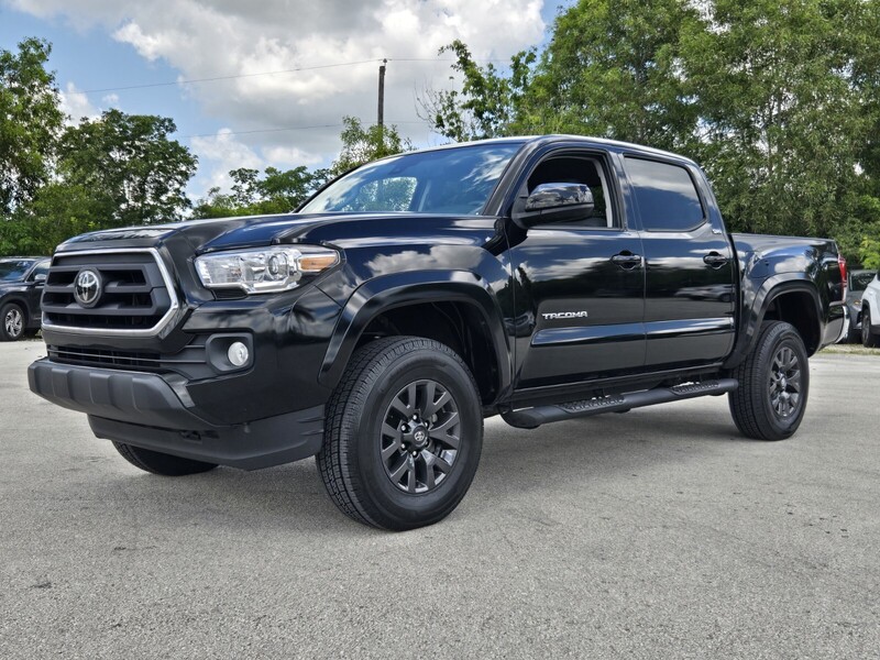 Used 2023 TOYOTA TACOMA SR5 DOUBLE CAB 5' BED I4 AT in DAVIE, FLORIDA