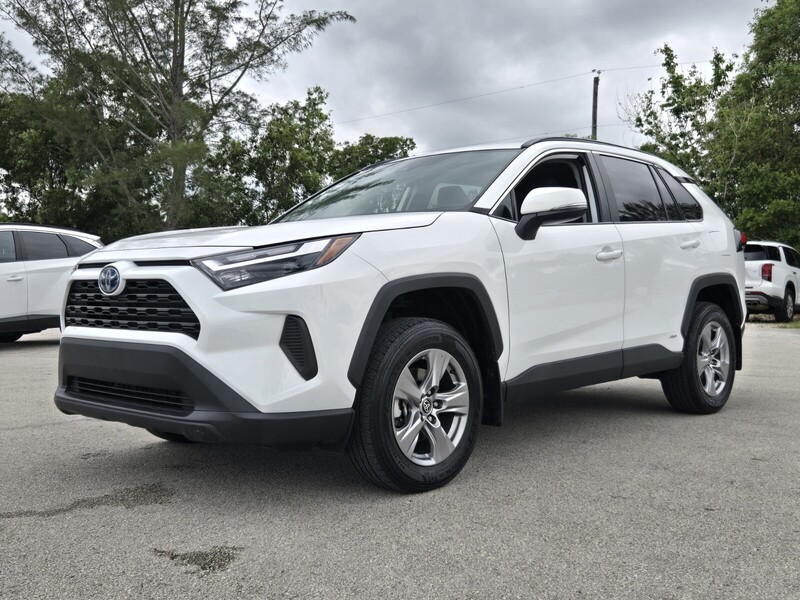 Used 2024 TOYOTA RAV4 HYBRID XLE AWD in DAVIE, FLORIDA