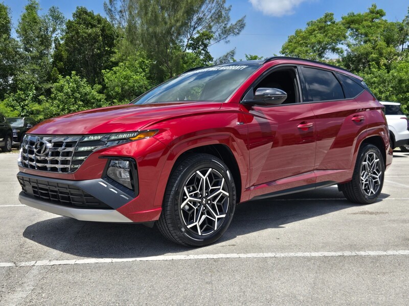 Used 2024 HYUNDAI TUCSON HYBRID N LINE AWD in DAVIE, FLORIDA
