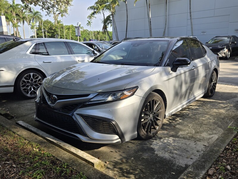 Used 2021 TOYOTA CAMRY XSE V6 AUTO in DAVIE, FLORIDA
