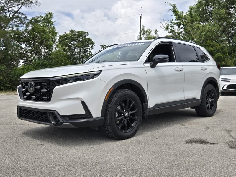 Used 2024 Honda CR-V Hybrid Sport-L AWD in DAVIE, FLORIDA