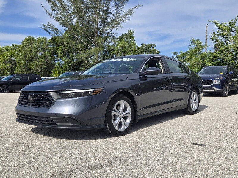 Used 2025 Honda Accord Sedan LX CVT in DAVIE, FLORIDA