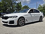 Used 2022 BMW 5 SERIES M550I XDRIVE SEDAN in DAVIE, FLORIDA (Photo 1)